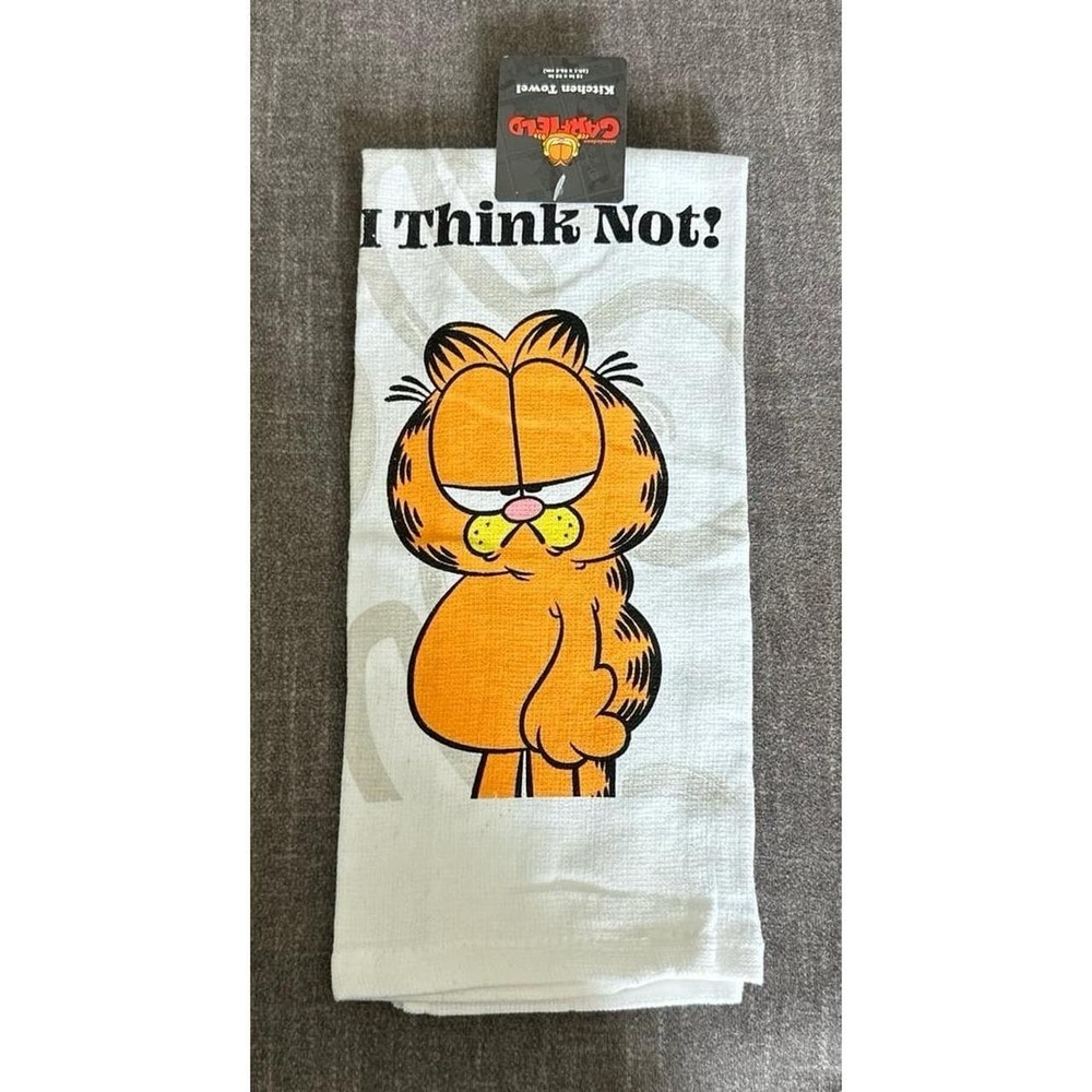Nickelodeon Garfield Kitchen Towel 15"×25" Double Sided Print